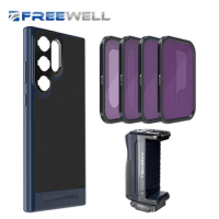 Freewell Starter Kit with ND 4Pack, Versatile Bluetooth Grip Compatible for Samsung Galaxy S23/S24 Ultra