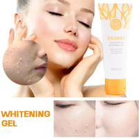 Orange Body Scrub Cream Exfoliating Gel Facial Whitening Body Facial Scrub Skin Cleaning Moisturizing Exfoliating Oil Control