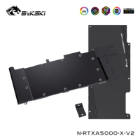 Bykski Computer Water Cooler For Leadtek RTX A5000 VGA Full Cover,Video Card Cooling Block,N-RTXA5000-X-V2
