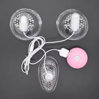 Aulyaaa Breast Message Patch Pijat PD Getar Rechargeable Dual Niple BREAST MASSAGE 3 KEPALA CHARGER 