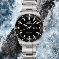 MIDO美度 官方授權 OCEAN STAR海洋之星 潛水機械腕錶 母親節 禮物 42.5mm/M0264301105100