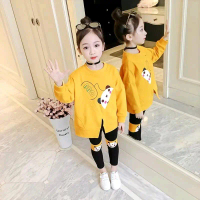 BAJU ANAK SETELAN CELANA LEGING SWITER LENGAN PANJANG IMPORT