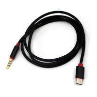 Type C Male To 3.5mm Male Car AUX Audio Cable Adapter USB C Type-C To 3.5mm AUX Audio Earphone Jack for Letv Le 2 Pro
