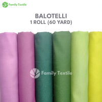 Kain Balotelli 1 Roll 60 Yard Bahan Gamis Koko Seragam Sekolah