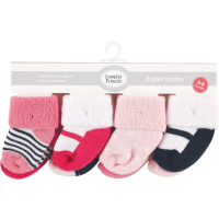 【Hudson Baby】嬰幼兒童襪-反摺加厚短襪8雙組(寶寶襪)