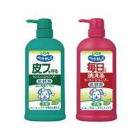 【LION 獅王】犬用沐浴乳 550ml/瓶 兩瓶組(犬用沐浴乳 狗狗沐浴乳 每日洗 舒敏洗)