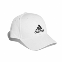 adidas 帽子 Baseball Cap 運動休閒 男女款 愛迪達 棒球帽 遮陽 穿搭 帽圍可調 白 黑 FK0890
