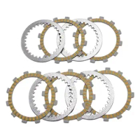 Motorcycle Friction Clutch Discs,Disc For Suzuki TF125 Farm Bike All models TS125 ERZ K/L/M/A/B/C/C2 ERN Up to E/No 302345 FX125