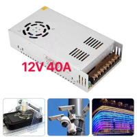 12V 40A 500W Switching Power Supply Transformer For LED Strip Light NEW จัดส่งจากกทม
