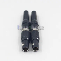 LN004093 50pcs Silver Or Black Slim Male headphone Pin For DIY Focal Utopia Cable Connectors Adapter