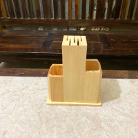 Tempat pisau kayu tempat penyimpanan peralatan dapur tempat pisau