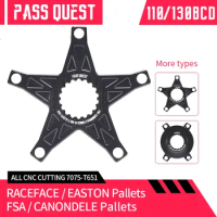 PASS QUEST modification parts spider for raceface fsa cannondale and other specifications, and support customized Brompton parts