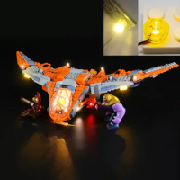 USB LED Light Set for LEGO Avengers Infinity War Thanos: Ultimate Battle 76107 Building Set(NOT INCLUDE THE MODEL)