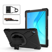 Armor Shockproof Tablet Case For Huawei MediaPad M5 M6 10.8 inch Cover for Huawei MATEPAD Pro 10.4 BAH3-W09 AL19 with Strap