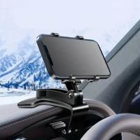 Car Phone Holder Mount Car Multi-function Instrument Cluster Mobile Phone Holder Rearview Mirror Navigation Bracket GPS Support