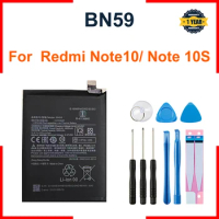 New High Quality BN59 4900mAh Battery For Redmi Note10 Note 10 Pro 10S Note 10pro Global+Free Tools