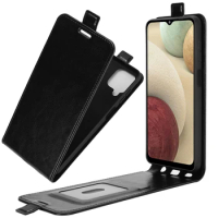 For Samsung Galaxy A12 Case Flip Leather Cases For Samsung Galaxy A12 High Quality Vertical Wallet Leather Case