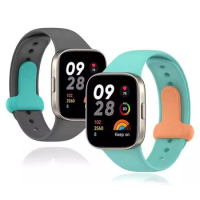 Silicone Strap For XiaoMi Redmi Watch 3 Accessories Replacement Wristband Soft sport belt bracelet Correa Mi Watch Lite 3 band
