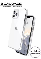 Caudabe Case iPhone 11 Pro 5.8" - Caudabe Lucid Clear Casing - Clear