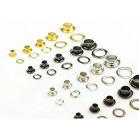 Khoen ore 6mm Khoen mắt cáo 6 ly Bằng Thau không gỉ Khuy mắt cáo bấm vải Phụ liệu may mặc cao cấp