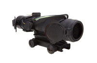 Trijicon TA31RCO-M150CP-G Rifle Scope Acog 4x32 Green Chevron .223 Reticle Black