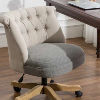 Computer Chair Study Comfortable Office Chair Home Lifting Boss Retro European Makeup Swivel Chair