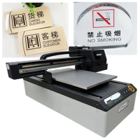 Long service 60*90cm dtf UV flatbed and roll printer 2 in 1 with XP600 print heads mobile phone case bottle printing machine