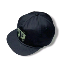 Devrait - Topi Rope Hat - Topi Classic Snapback - Visor pendek - Topi Snapback Skena Black topi  sna