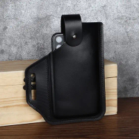 Dompet Hp Pinggang Kulit Original - Tas Pinggang Sarung HP Kulit Asli