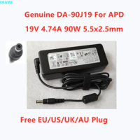 Genuine APD DA-90J19 19V 4.74A 90W 5.5x2.5mm AC Adapter For Intel NUC 8 10 Laptop Power Supply Charger