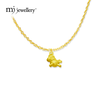 MJ Jewellery 3D 999.9/24K Pure Gold Horse Pendant B821