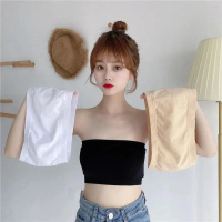 Seamless One-Piece Beauty Back Tube Top Strapless Strapless Bra and Undershirt Girl Tube Top Leisure