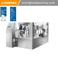 High Efficient KF94 KN95 N95 Face Mask Rotary Packing Machine