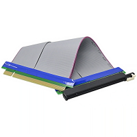 PCIE延長線PCI-E轉接軟排線X1轉16X顯卡4X轉8X增高卡PCI公對母2.0【北歐家居生活】