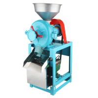 Commercial wet and dry grinder 2.2KW dual-purpose grinder, whole grains, soymilk, 100kg/h rice grinder, 220V commercial grinder