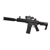 【酷博士】M4毒蛇手動連發水彈槍 七彩噴火夜光版 G660-4C(生存遊戲 水彈槍 軟彈槍 電動玩具槍)