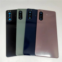 Original Glass Cover For Sony Xperia 5 II SO-52A XQ-AS52 XQ-AS62 XQ-AS72 5ii Back Battery Cover Rear Door Case Housing