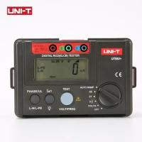 UNI-T UT582+ Digital RCD (ELCB) Tester AUTO RAMP Leakage Circuit Breaker Meter with Mis-Operation Buzzer