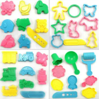 Polymer Clay Tools Molds 36PCS DIY Model Toys Lasunes Sliming Plasticine Playdough Children Gift Toy Kids Air Dry Slimes Tools