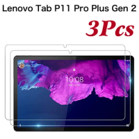 3Pcs Tempered Glass Screen Protector for Lenovo Tab P11 Plus P11 Pro Gen 2 11.0 11.2 11.5 Protective Film For Pad Plus Pro J716F