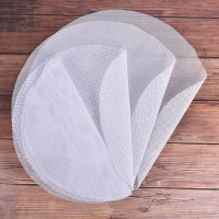 1PC 24-40cm Silicone Steamer Non-Stick Pad Round Dumplings Mat baking tools Steamed Buns Baking Pastry Dim Sum Mesh home Kitchen