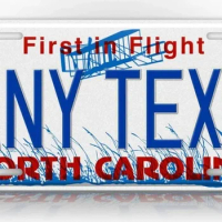 Custom License Custom Custom North Carolina First in Flight License Plate Any Text Personalized NC Metal Auto Tag