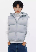 MLB BASIC HOODED DOWN VEST NEW YORK YANKEES