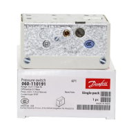 DANFOSS KP1 060-1101ตัวควบคุมความดัน KP1 060-110191สวิตช์ความดัน