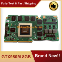 Brand New GTX 980M GTX980M N16E-GX-A1 DDR5 8GB VGA Video Graphics Card GPU For Lapotp ASUS G750J G750JY G750JYA 100% Working