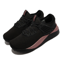 Puma 慢跑鞋 Pacer Future Lux 女鞋 運動休閒 緩衝 支撐 基本款 穿搭 黑 粉 380606-01