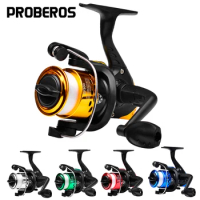 1pc Premium Spinning Fishing Reel with High Speed Gear Ratio 5.2:1 and Bait Folding Rocker - Includes Strong Fishing Line