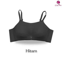 Chelyne BH Kemben Harian B3286 Tanpa Kawat Penyangga - Seamless Lycra Super Soft. Size 38/85 Hitam