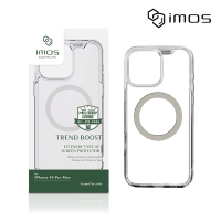 imos iPhone 16 Pro Max 6.9吋 磁吸軍規防震保護殼(透明)