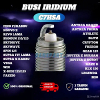BUSI RACING SUPER IRIDIUM C7HSA MIO, GRAND, SUPRA FIT, SMASH, VEGA, JUPITER Z, LEGENDA, SHOGUN, SPIN